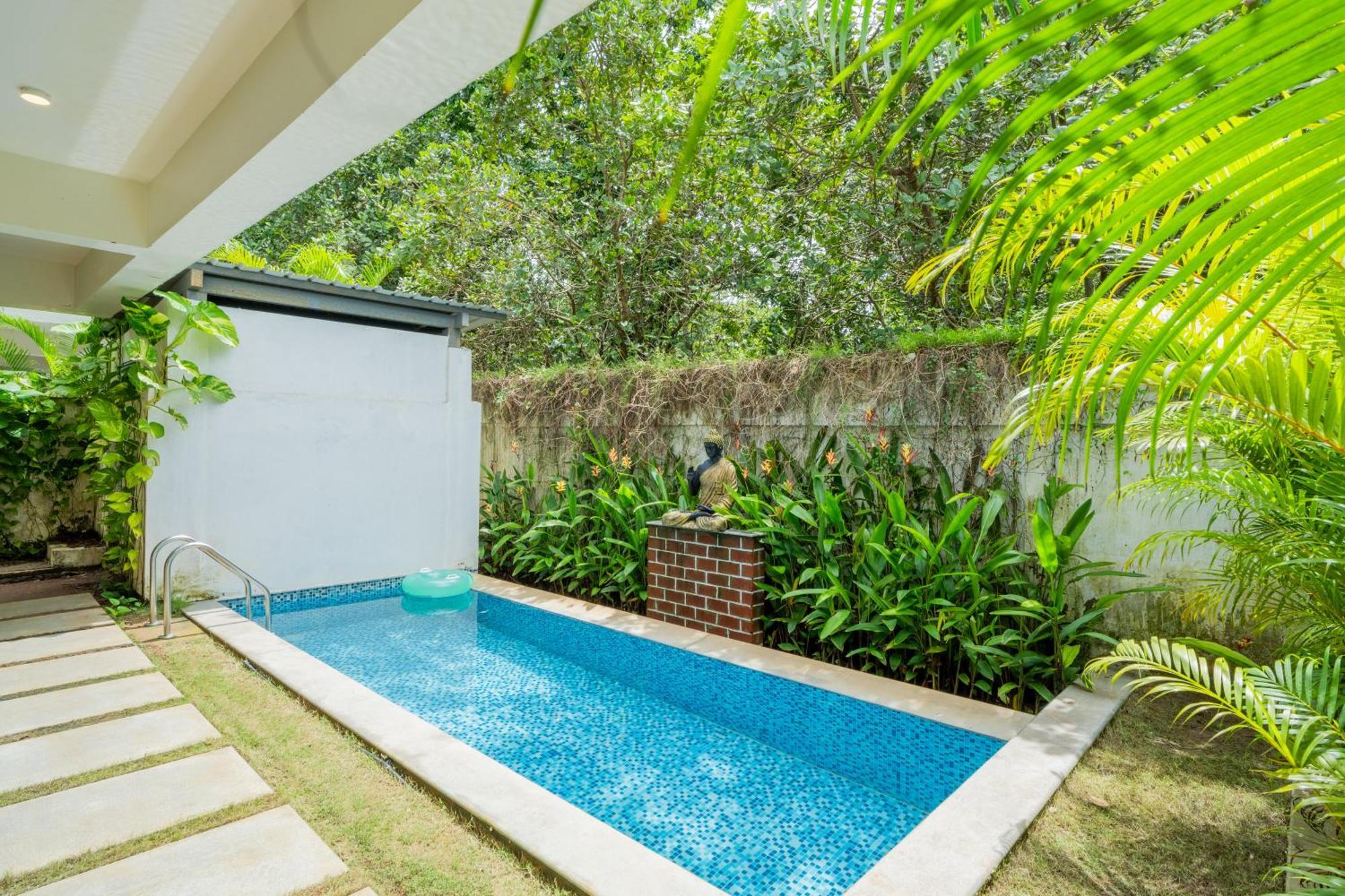 Elivaas 3 Bhk Pvt Pool & Bar - Villa Valerie Oxel Экстерьер фото