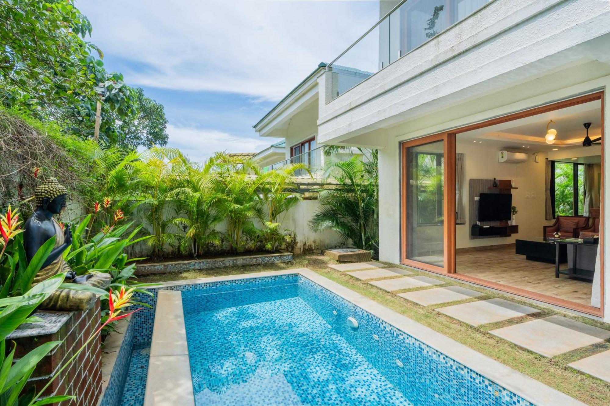 Elivaas 3 Bhk Pvt Pool & Bar - Villa Valerie Oxel Экстерьер фото