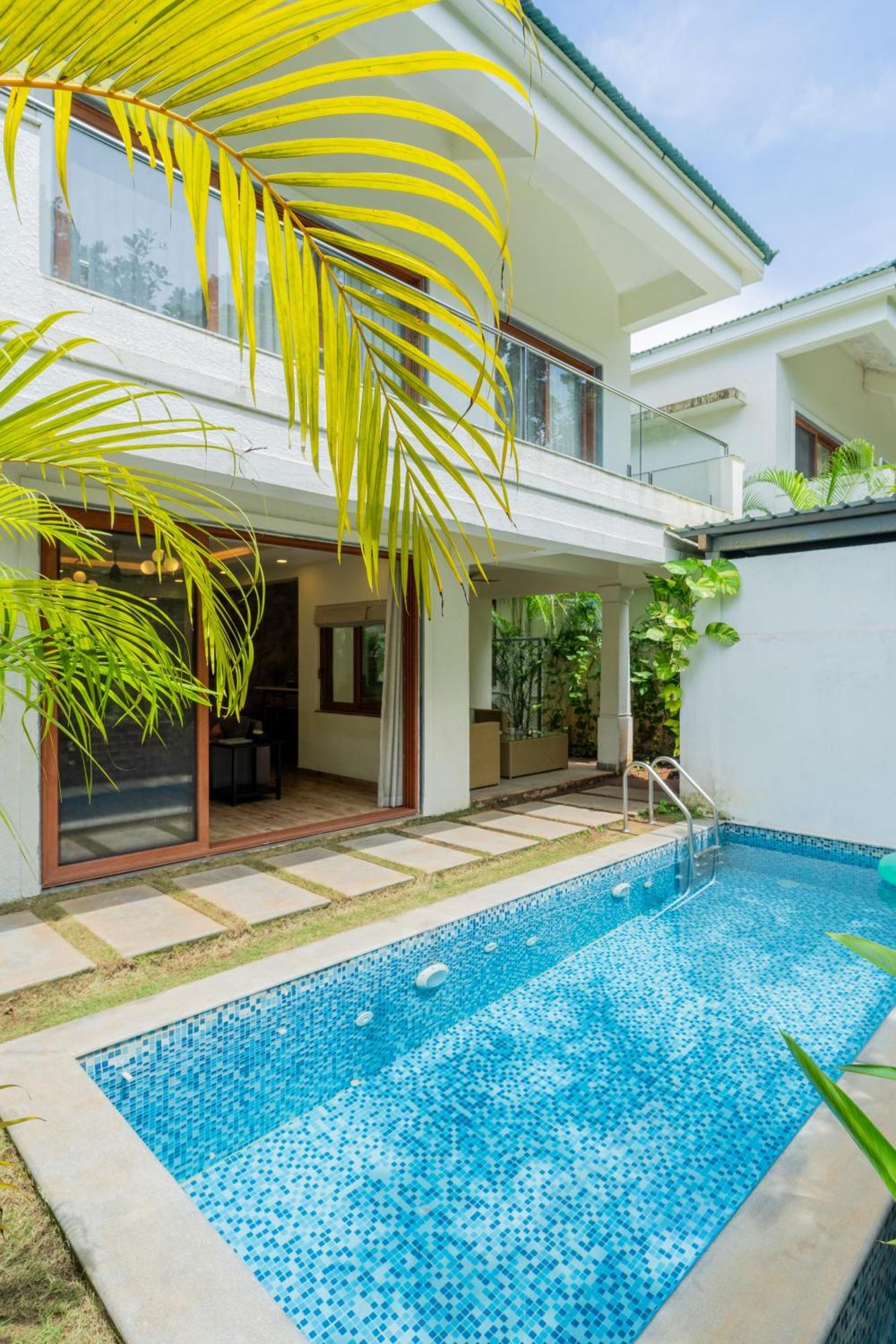 Elivaas 3 Bhk Pvt Pool & Bar - Villa Valerie Oxel Экстерьер фото