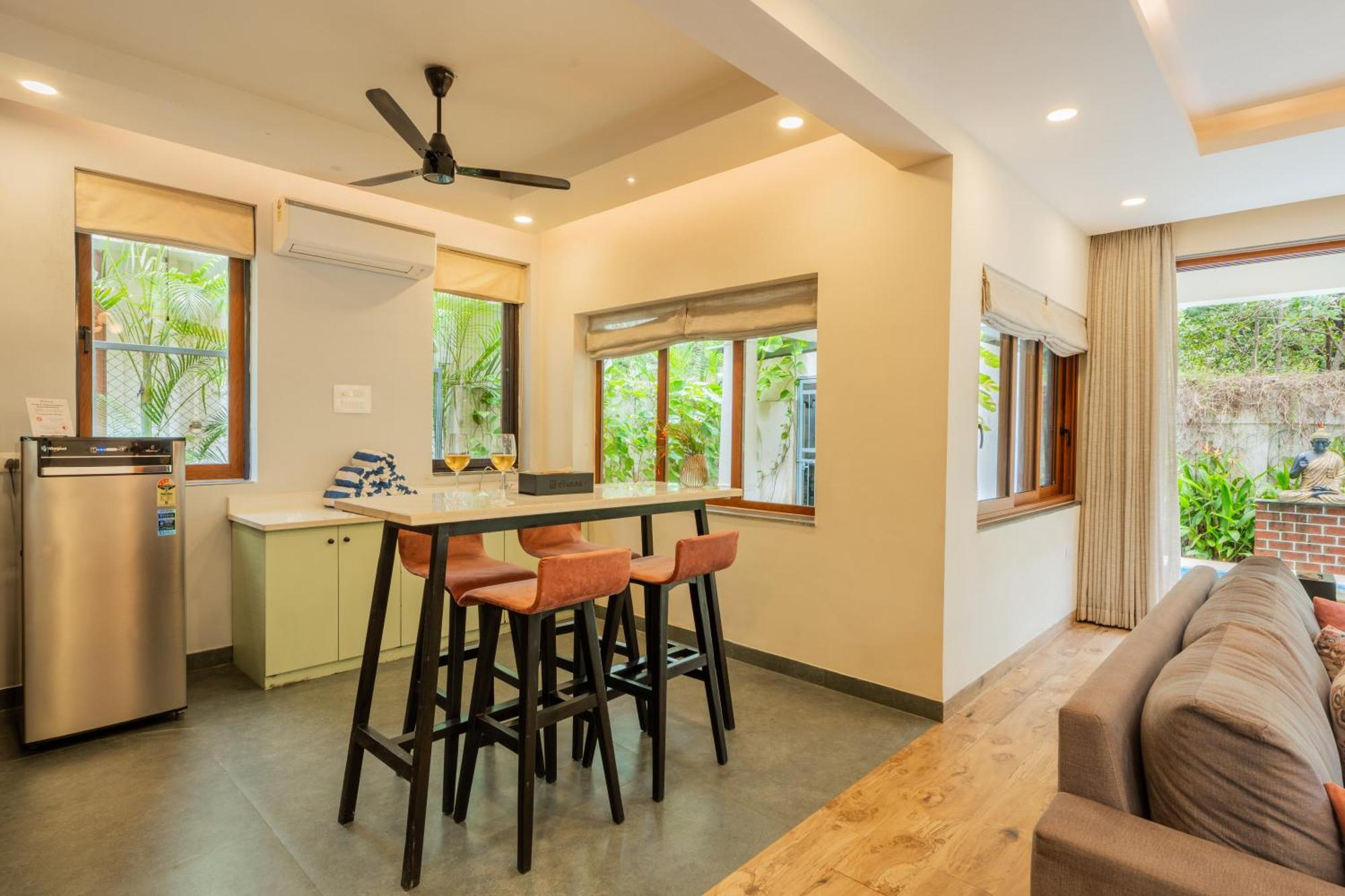Elivaas 3 Bhk Pvt Pool & Bar - Villa Valerie Oxel Экстерьер фото