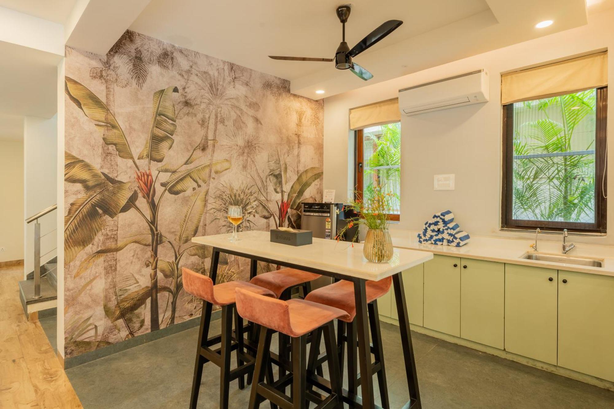 Elivaas 3 Bhk Pvt Pool & Bar - Villa Valerie Oxel Экстерьер фото